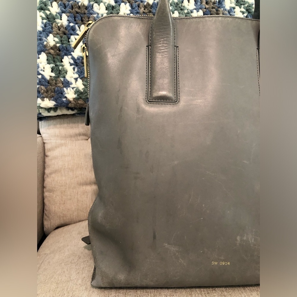 Sarah White SW0914 Backpack - Dove Grey - Picture 2 of 15